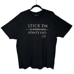 Game of Thrones Men/Teen Black TShirt